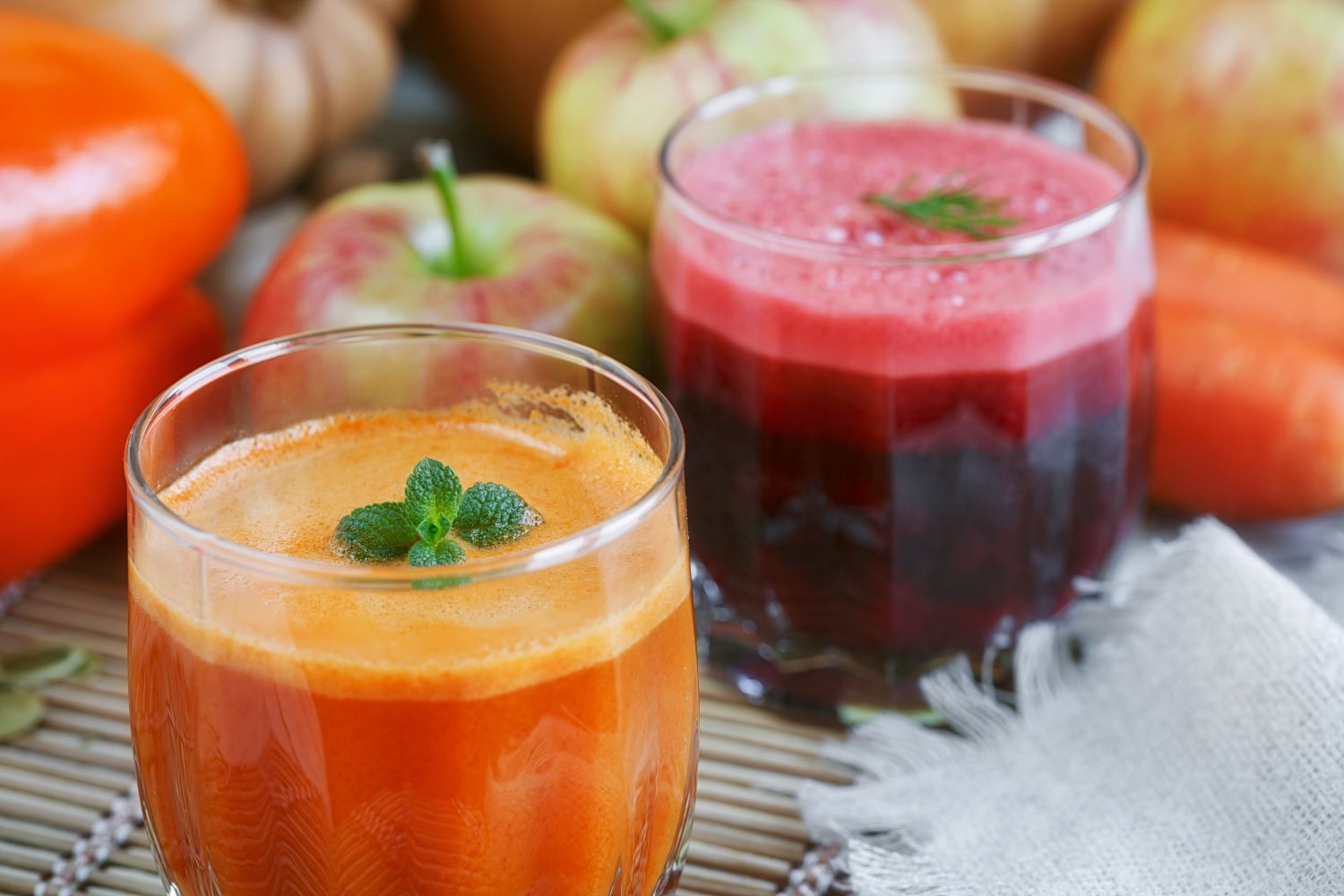 health benefits of fruit and vegetable juice